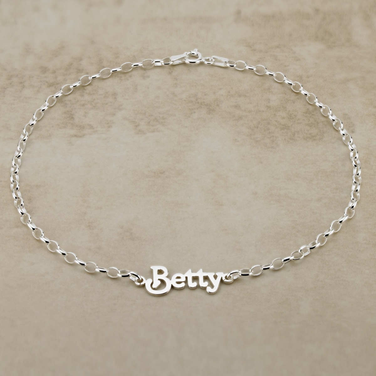 Sterling Silver Name Bracelet