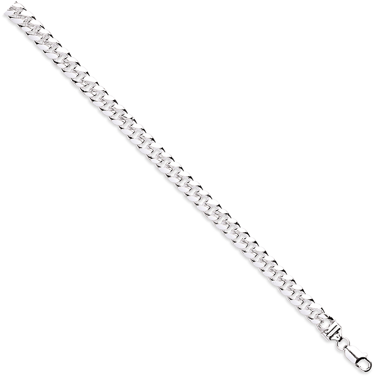 Sterling Silver 9mm Cuban Gents Chain