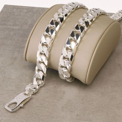11mm silver chain hotsell
