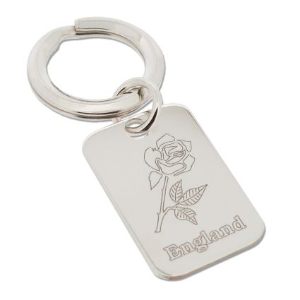 Sterling silver sales keychain engravable