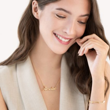 My name pendant top