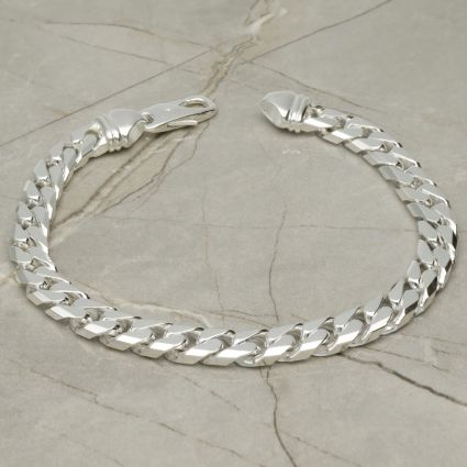 Chunky sterling silver bracelets clearance