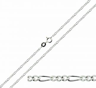 Sterling Silver 1.5mm Figaro Chain