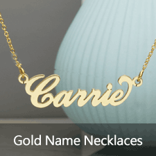 Gold Name Necklaces