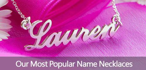 Our Most Popular Name Necklaces